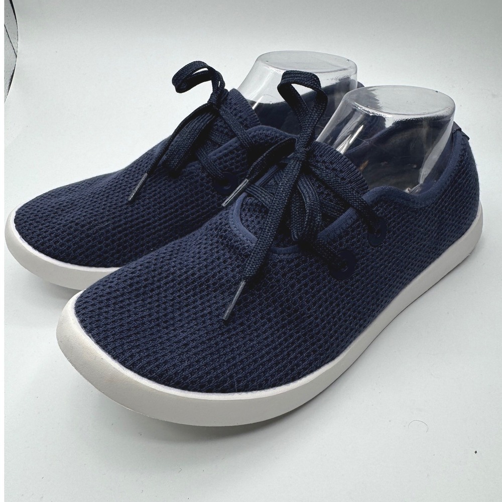 Allbirds Tree Skippers Navy Blue Low Top Sneakers Womens Size 10